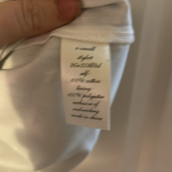 NWT Francesca’s | Off the shoulder Chambray Dress | Size XS - Picture 6 of 6